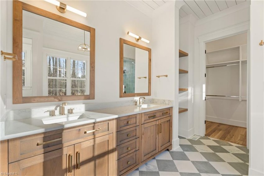 Photo Custom Bath Bathroom Winston-Salem Alan Fletcher Construction