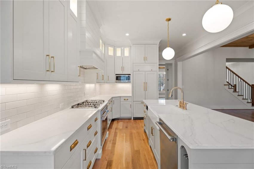 Photo Custom Kitchens Winston-Salem Alan Fletcher Construction